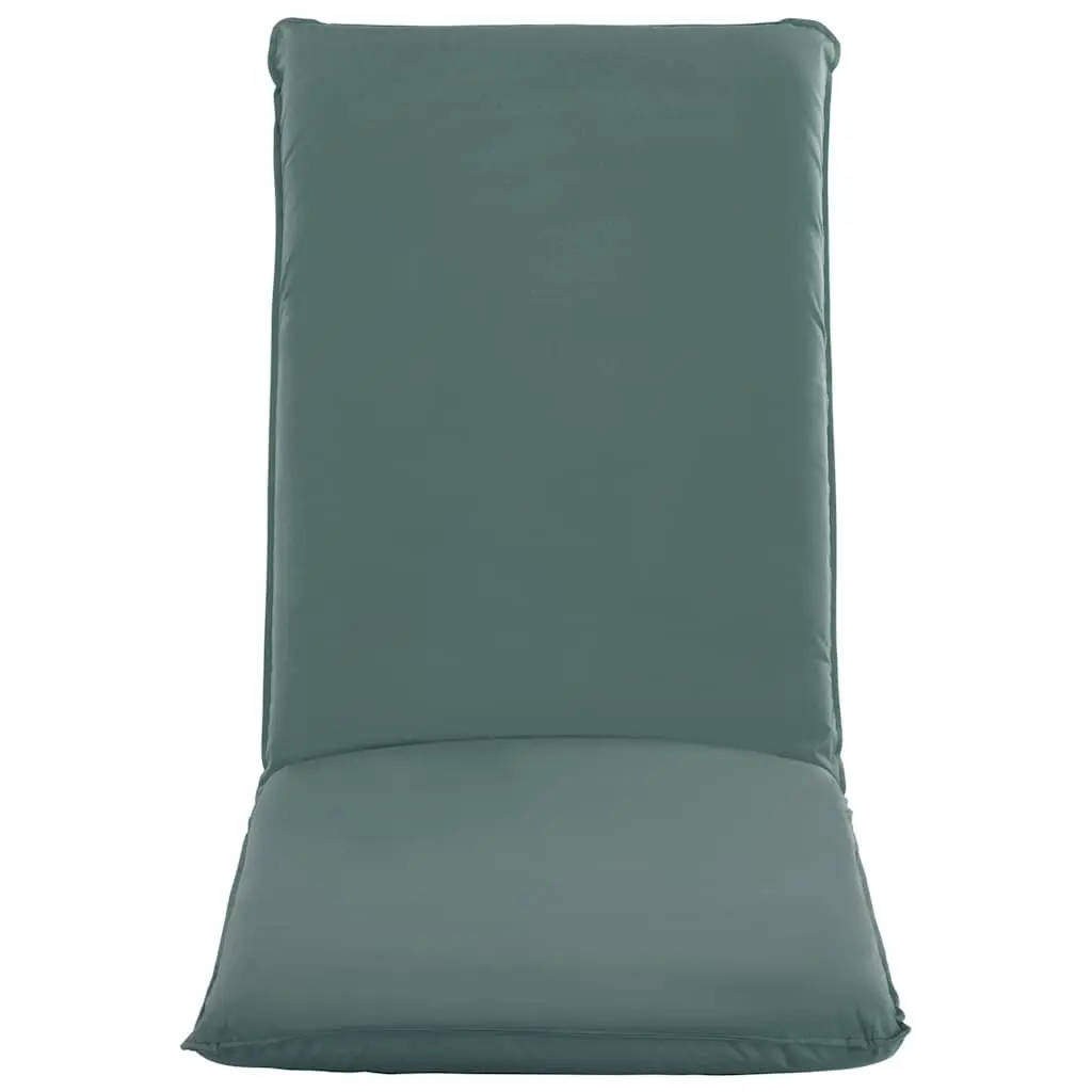 Grey Foldable Sunlounger with 5-Level Adjustability
