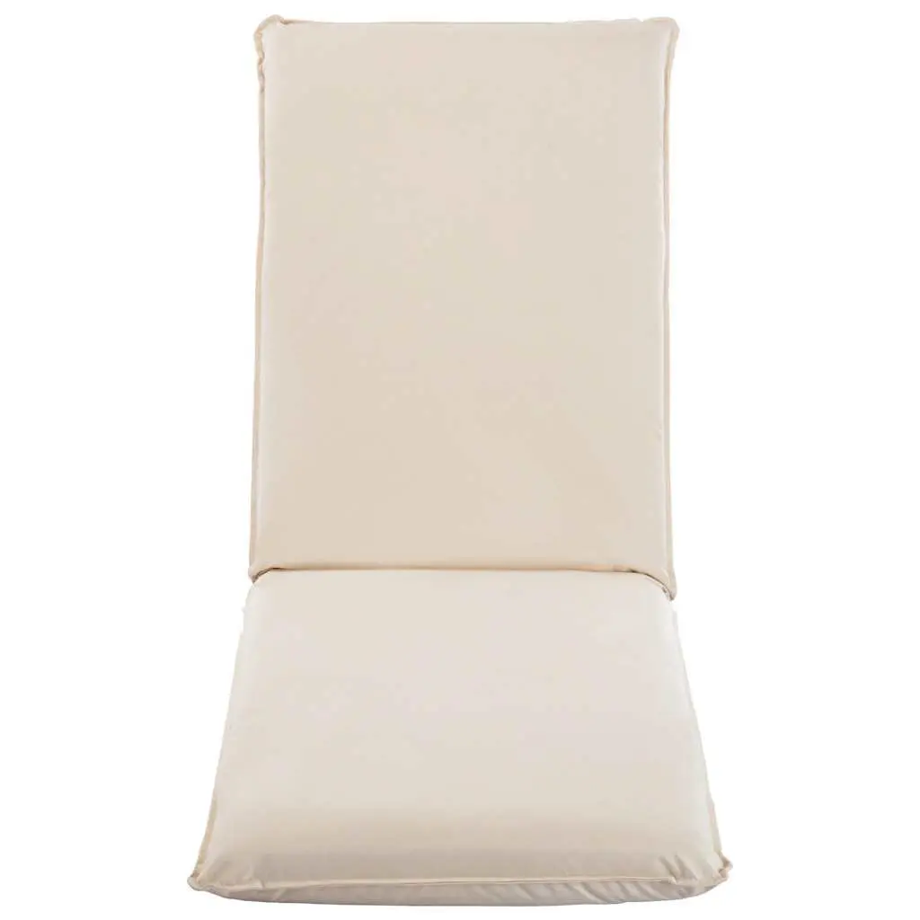 Adjustable Foldable Sunlounger for Outdoor Use