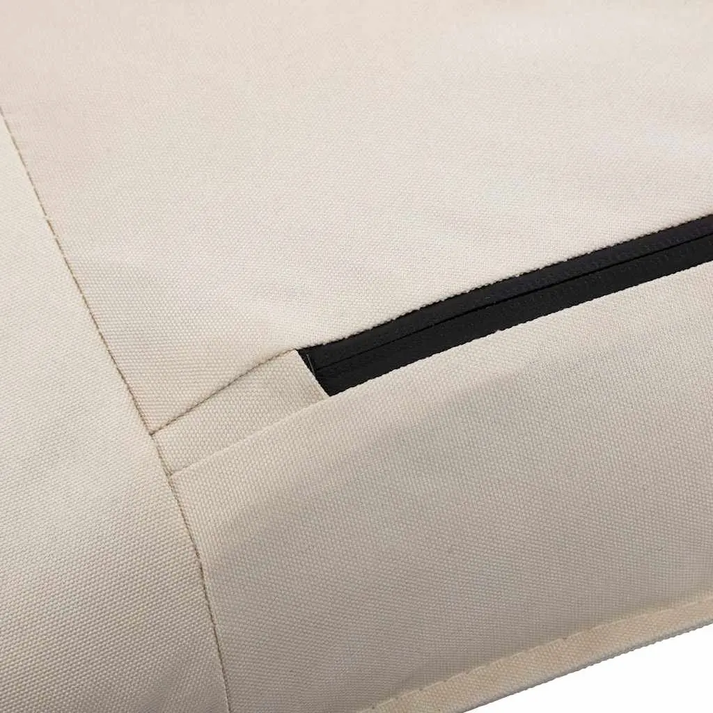 Adjustable Foldable Sunlounger for Outdoor Use