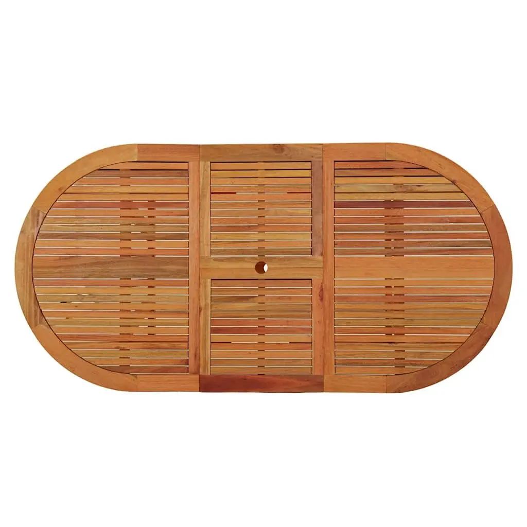 Extendable Solid Wood Garden Table 200x100cm
