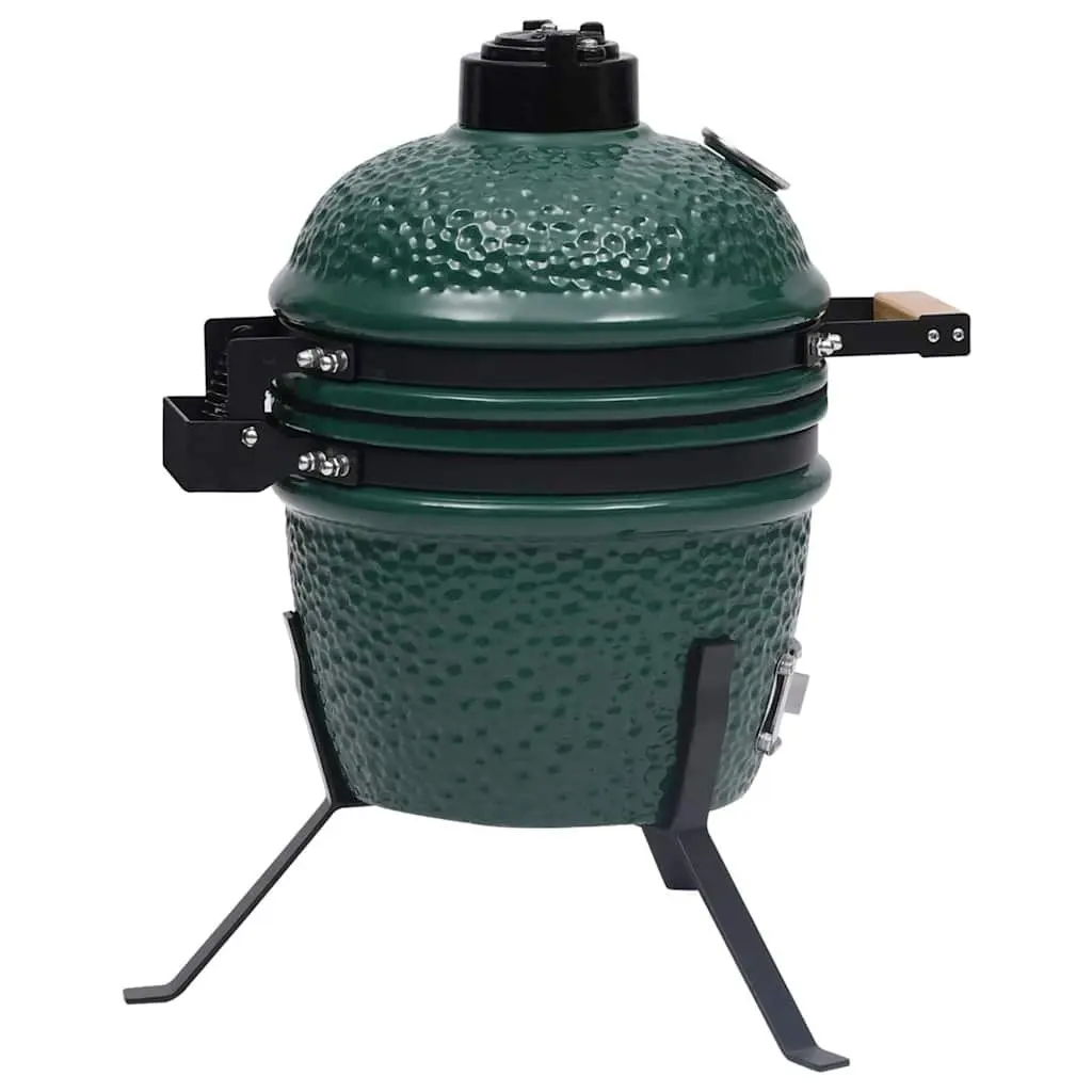 Kamado Grill Smoker Ceramic 56cm Green
