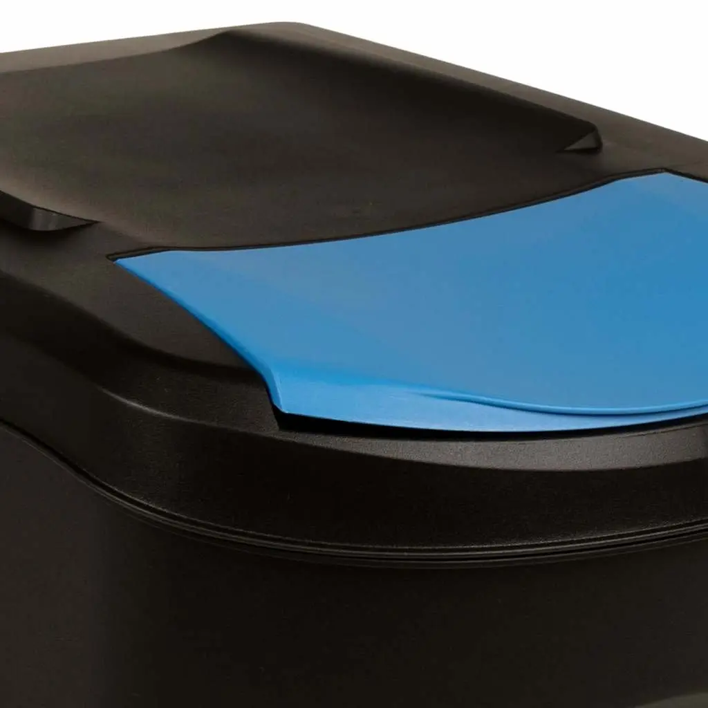 Anthracite Stackable Waste Bin Set, 3 pcs, 75 L