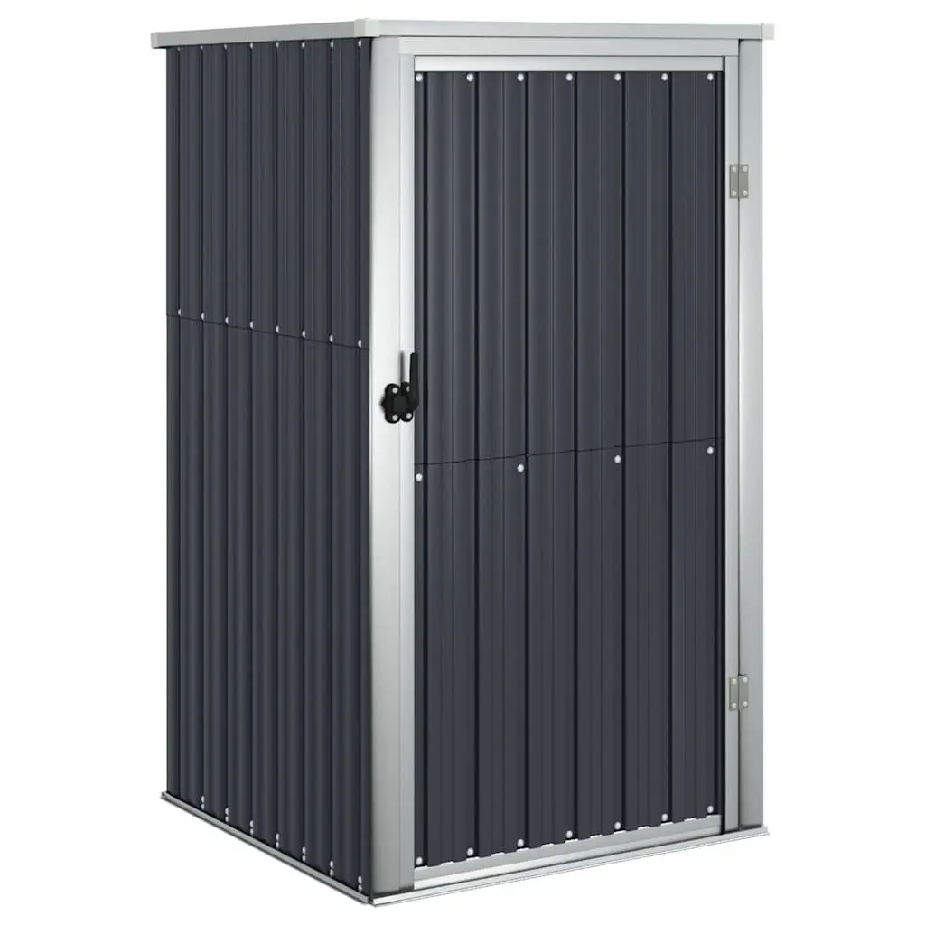 Anthracite Metal Storage Shed 88x89x161cm