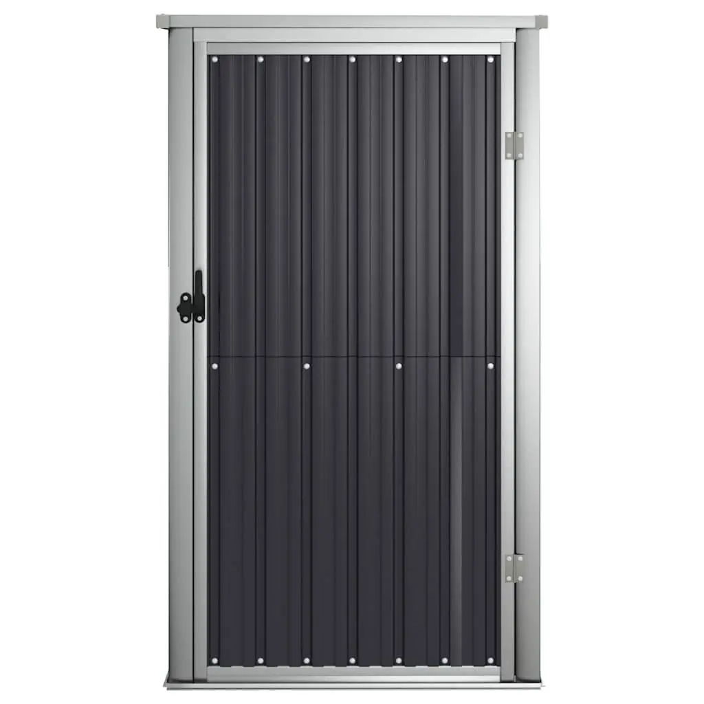 Anthracite Metal Storage Shed 88x89x161cm