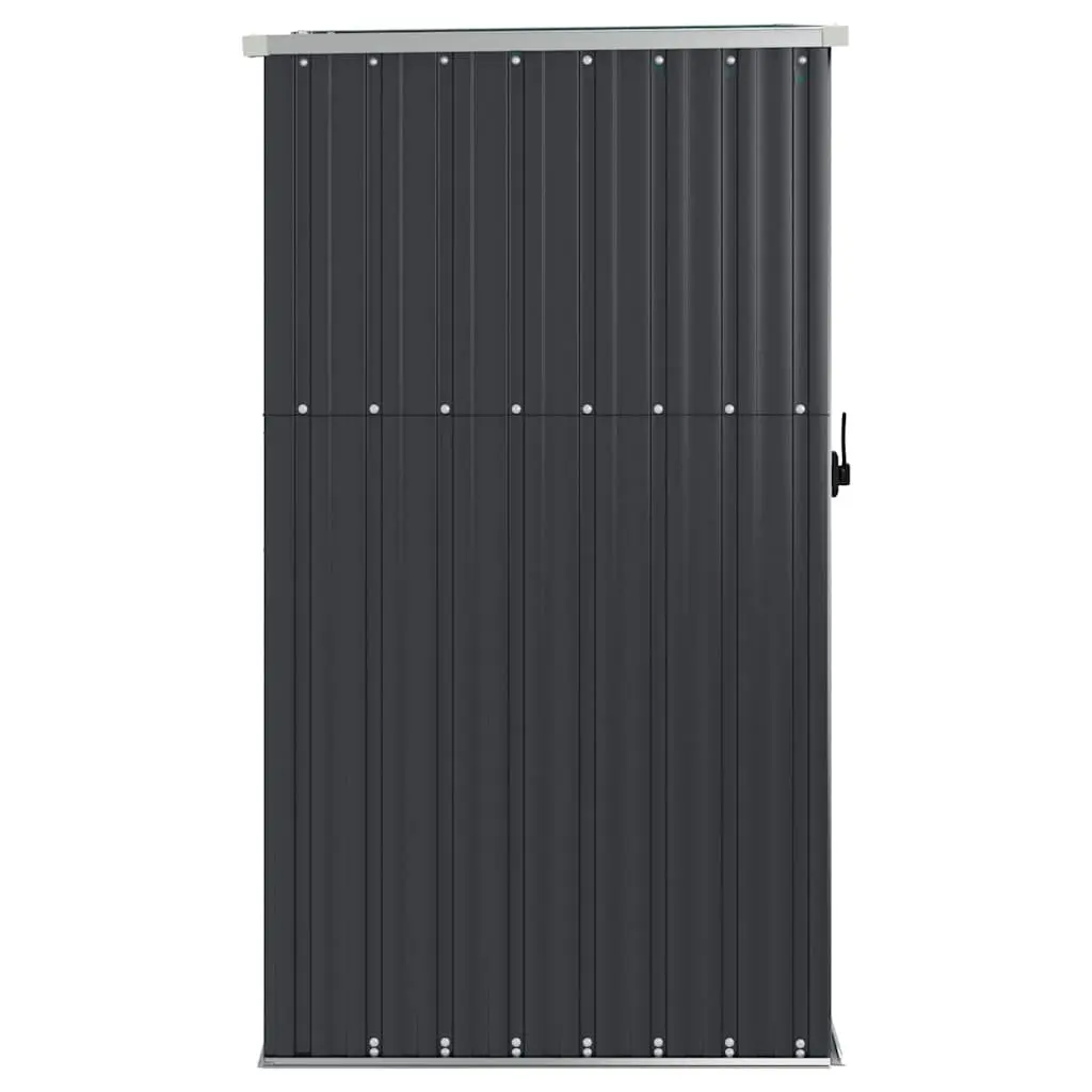 Anthracite Metal Storage Shed 88x89x161cm