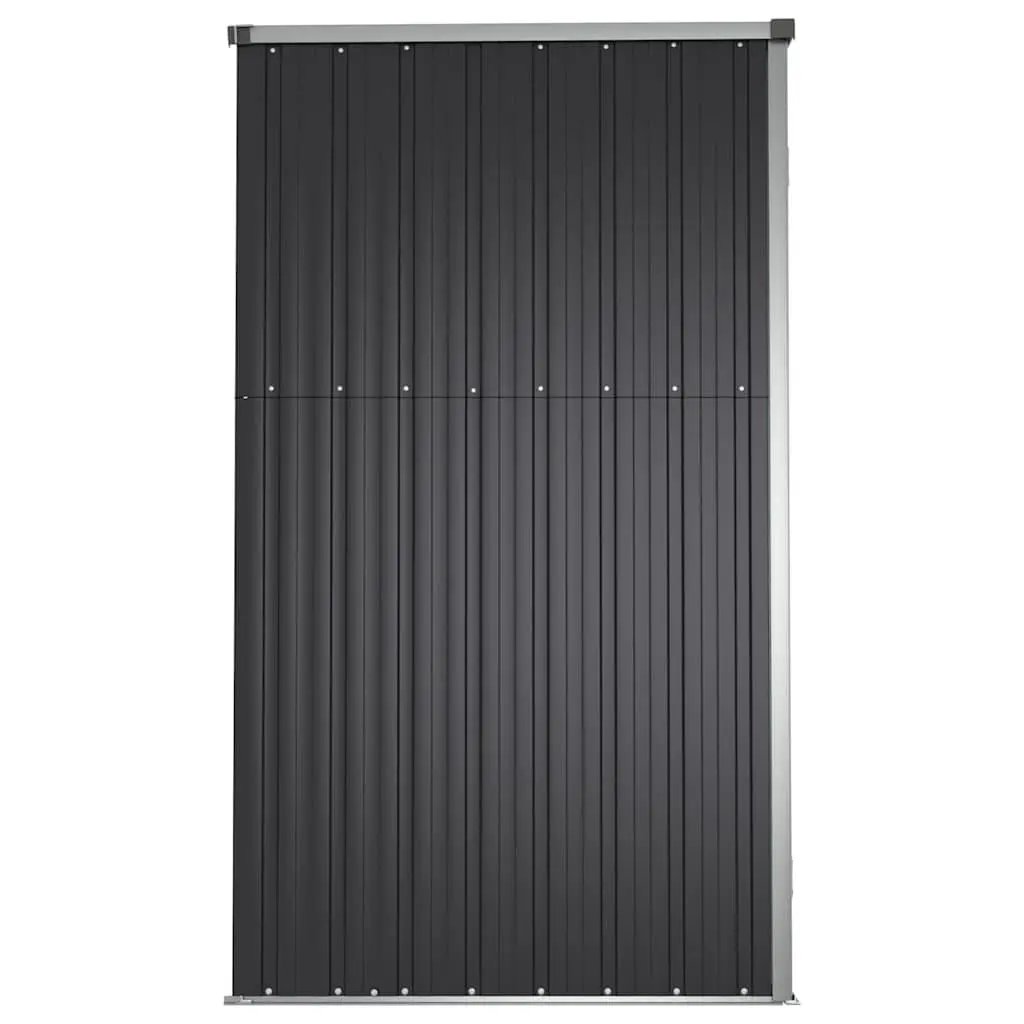 Anthracite Garden Tool Shed for Outdoor Storage