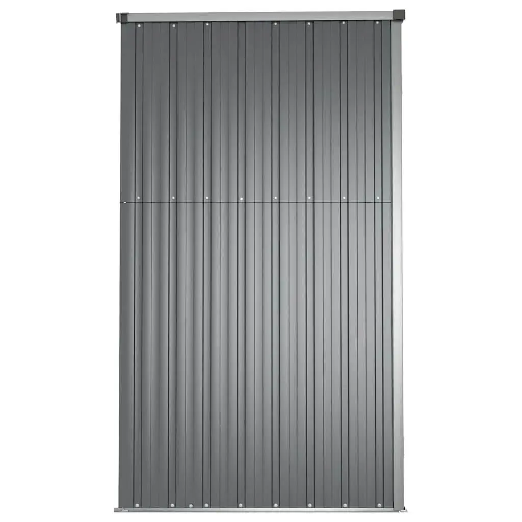 Grey Garden Tool Shed 225x89x161 cm