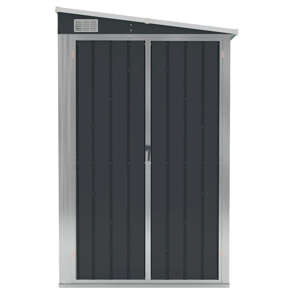Garden Shed Steel Wall-mounted Anthracite 118x100x178 cm