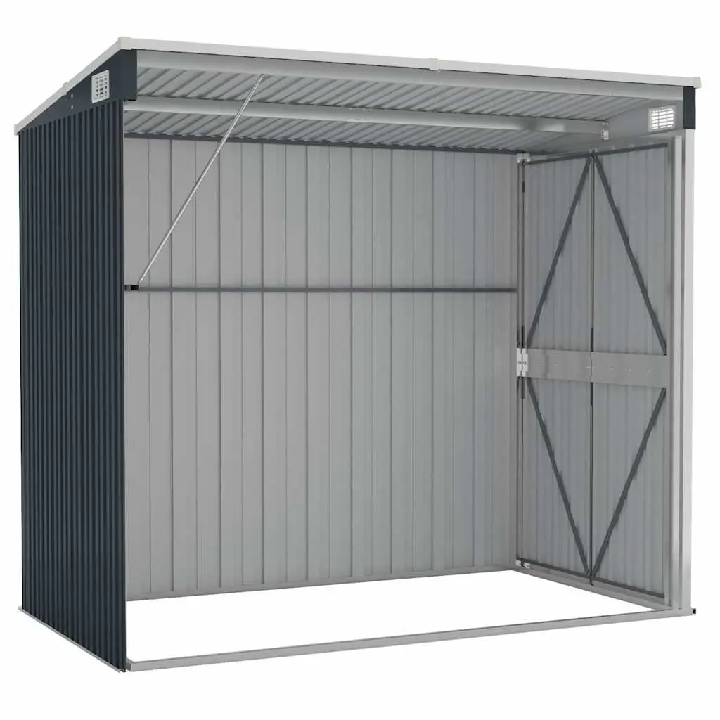 Wall-Mounted Garden Shed with Double Doors
