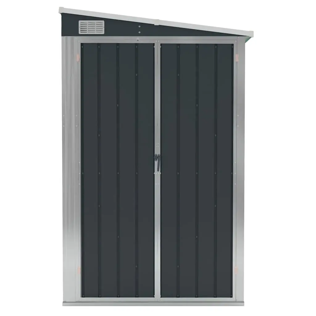 Wall-Mounted Garden Shed with Double Doors