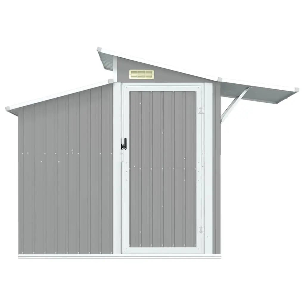Grey Garden Shed 270x130x208.5 cm for Tools