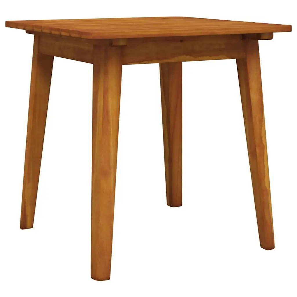 Solid Acacia Wood Bistro Set for Outdoor Spaces