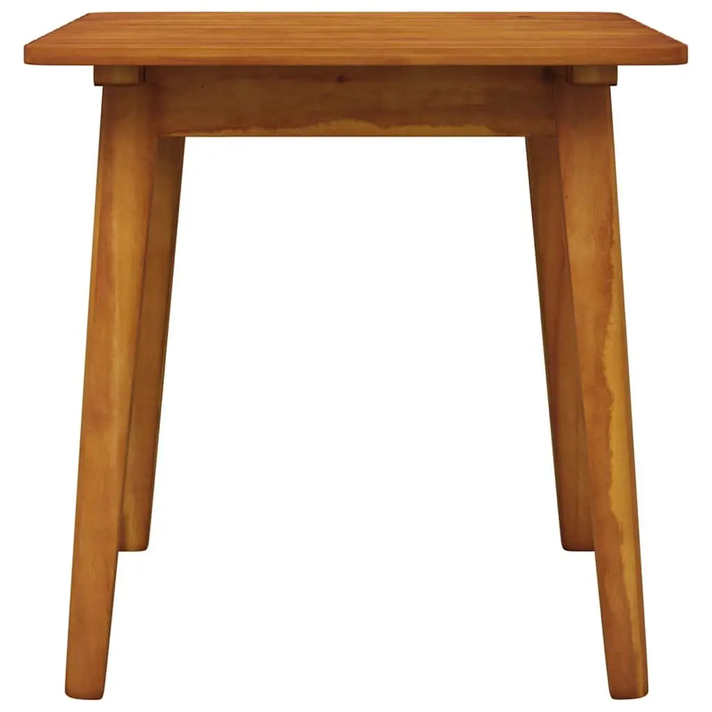 Solid Acacia Wood Bistro Set for Outdoor Spaces