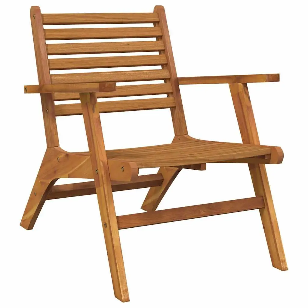Solid Wood 3 Piece Bistro Set for Outdoor Spaces