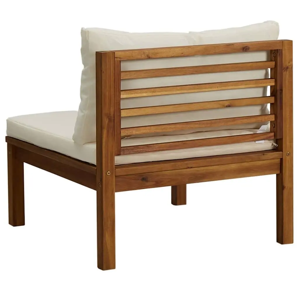3-Piece Garden Lounge Set with Cushions and Table