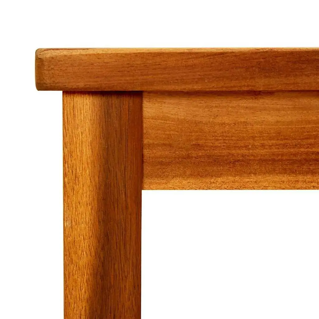 Solid Acacia Wood Coffee Table for Outdoor Use