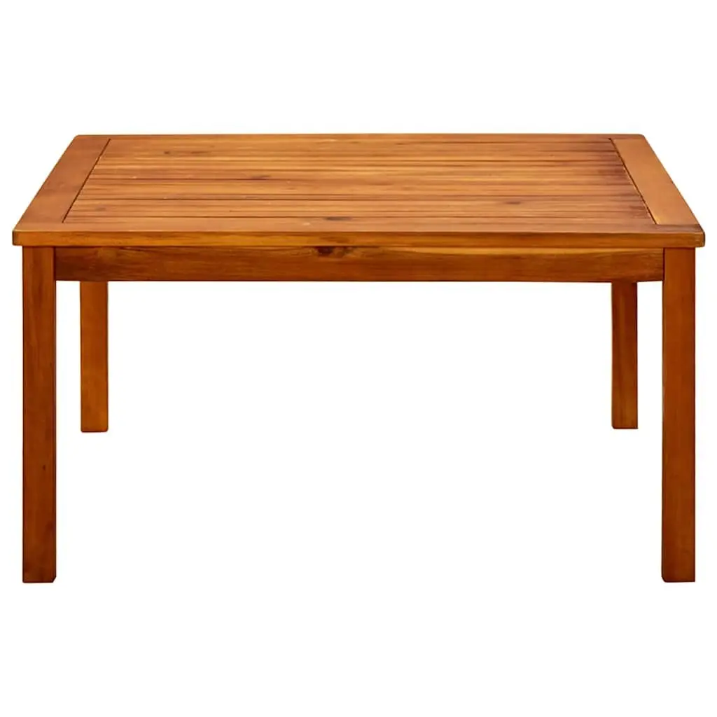 Solid Acacia Wood Coffee Table for Gardens