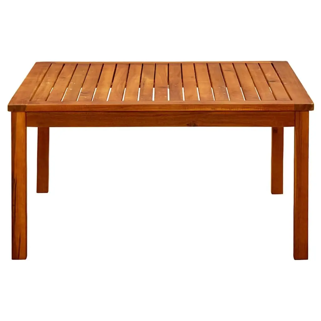 Solid Acacia Wood Coffee Table for Gardens