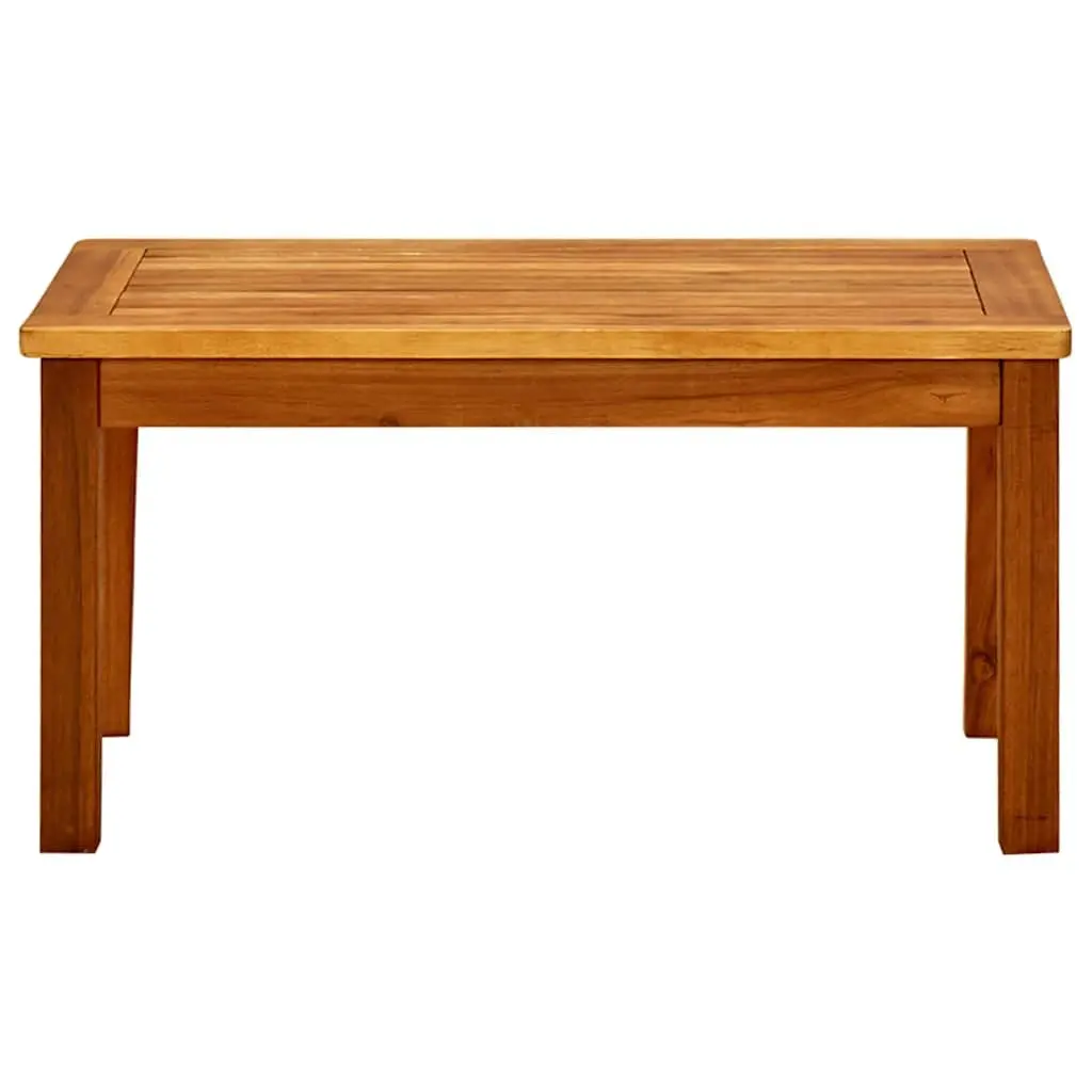 Solid Acacia Wood Outdoor Coffee Table 70x40x36 cm