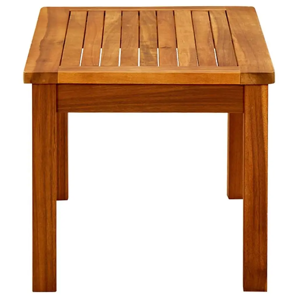 Solid Acacia Wood Outdoor Coffee Table 70x40x36 cm