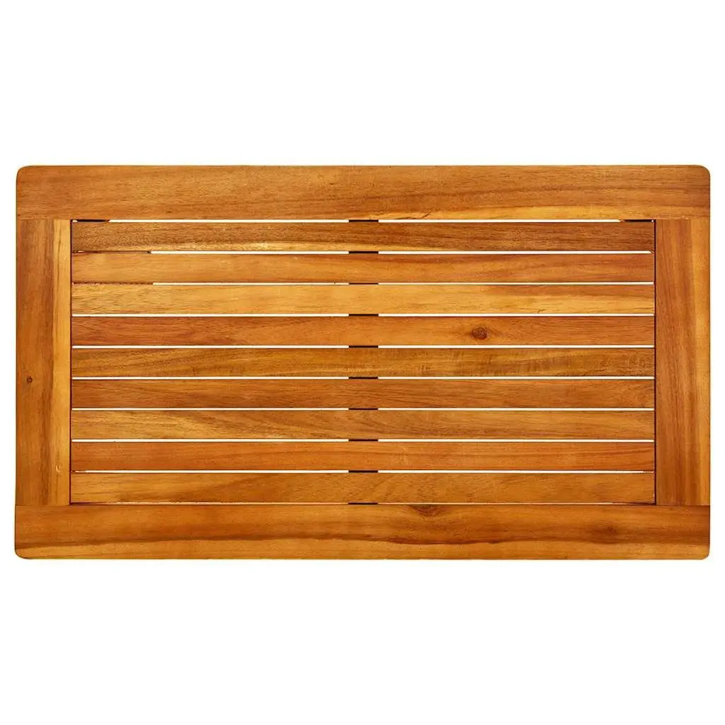 Solid Acacia Wood Outdoor Coffee Table 70x40x36 cm