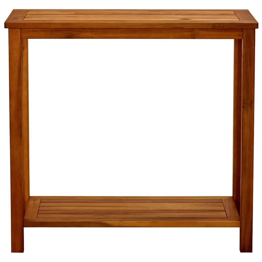 Outdoor Console Table 80x35x75cm Solid Acacia Wood