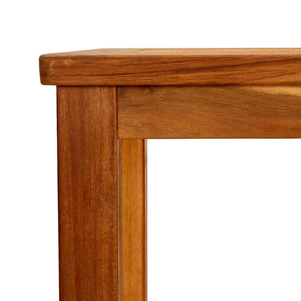 Outdoor Console Table 80x35x75cm Solid Acacia Wood
