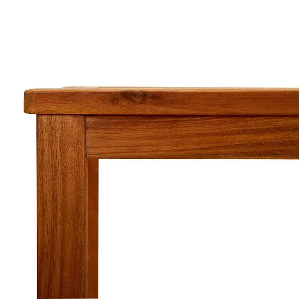 Outdoor Garden Console Table with Storage Shelf