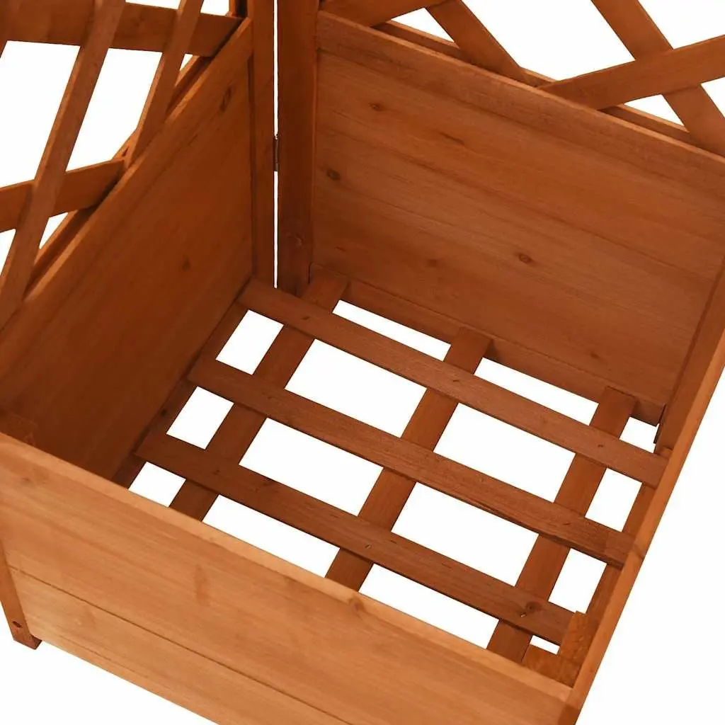 Corner Trellis Planter for Climbing Plants