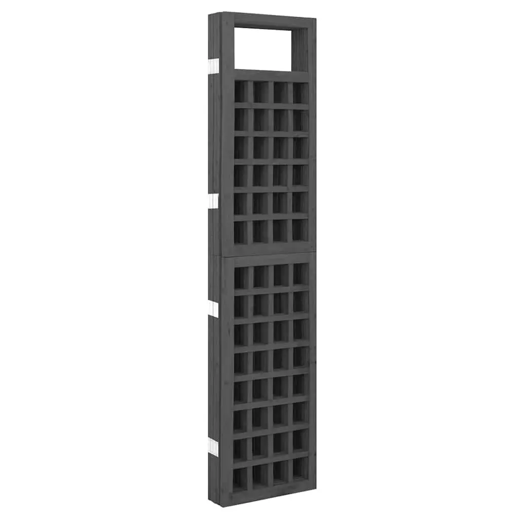 5-Panel Folding Screen Room Divider in Black