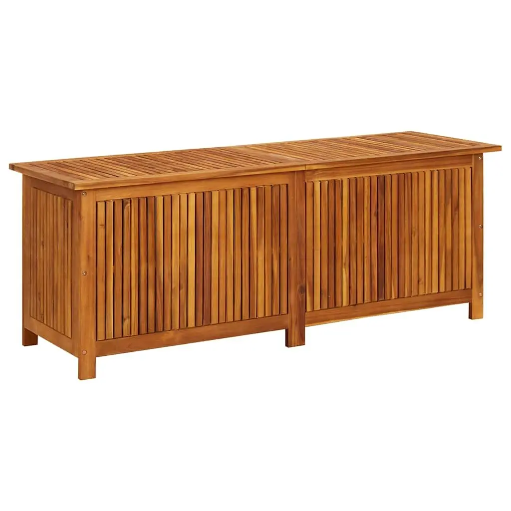 Garden Storage Box Wooden 150x50x58 cm Brown