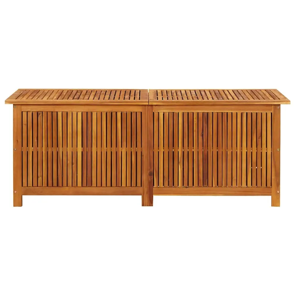 Garden Storage Box Wooden 150x50x58 cm Brown