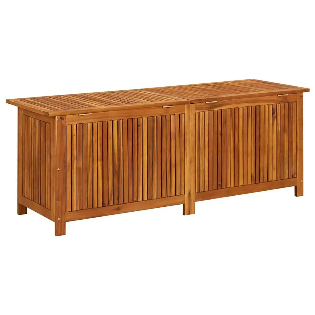 Garden Storage Box Wooden 150x50x58 cm Brown