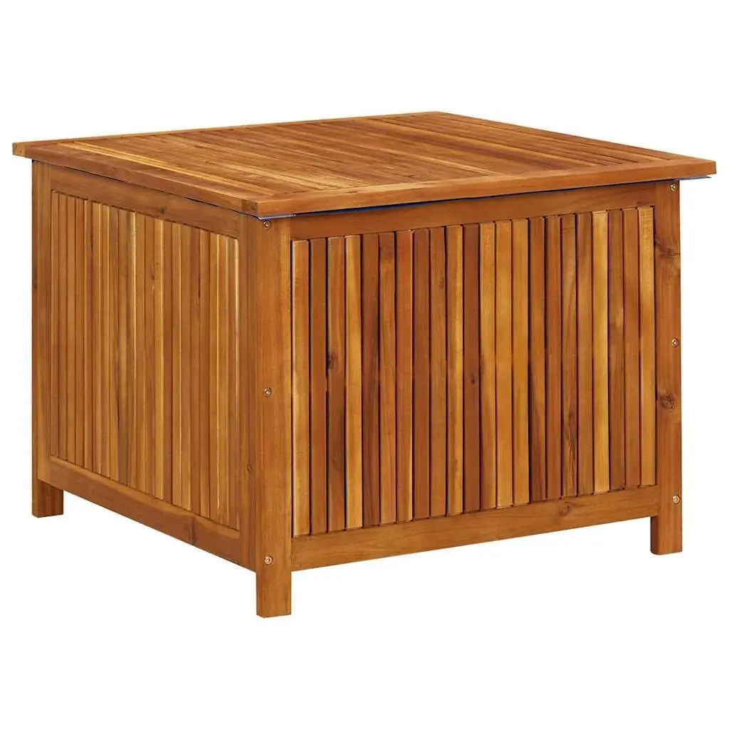 Brown Wooden Garden Storage Box 75x75x58cm