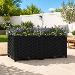 Durable Raised Garden Bed Planter for Outdoor Plants