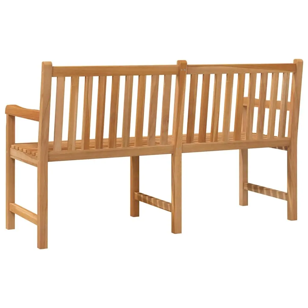 Teak Wood Outdoor Garden Bench 150cm for Strong Seating
