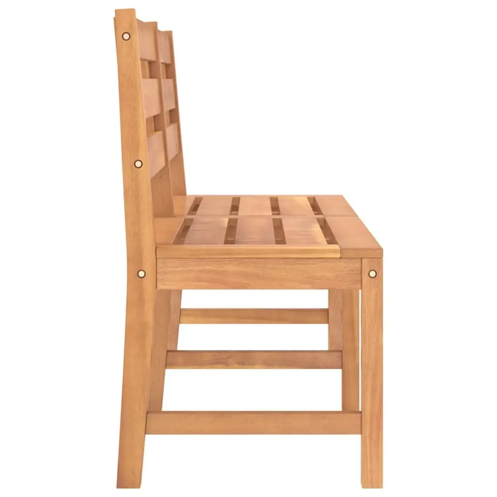 Garden Bench Teak Wood 150cm Brown
