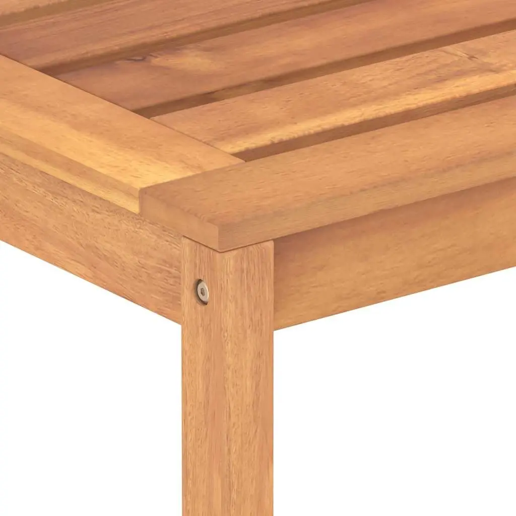 Garden Bench Teak Wood 150cm Brown