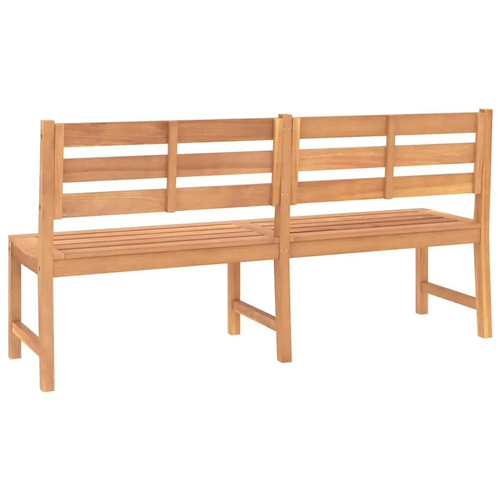 180cm Teak Wood Garden Bench for Outdoor Use