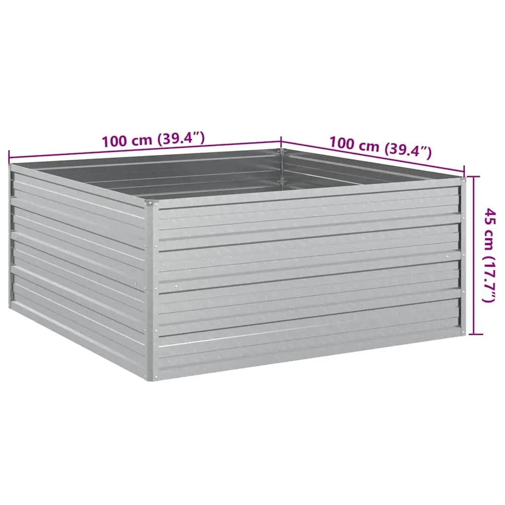 Raised Garden Bed Planter 100x100x45 cm