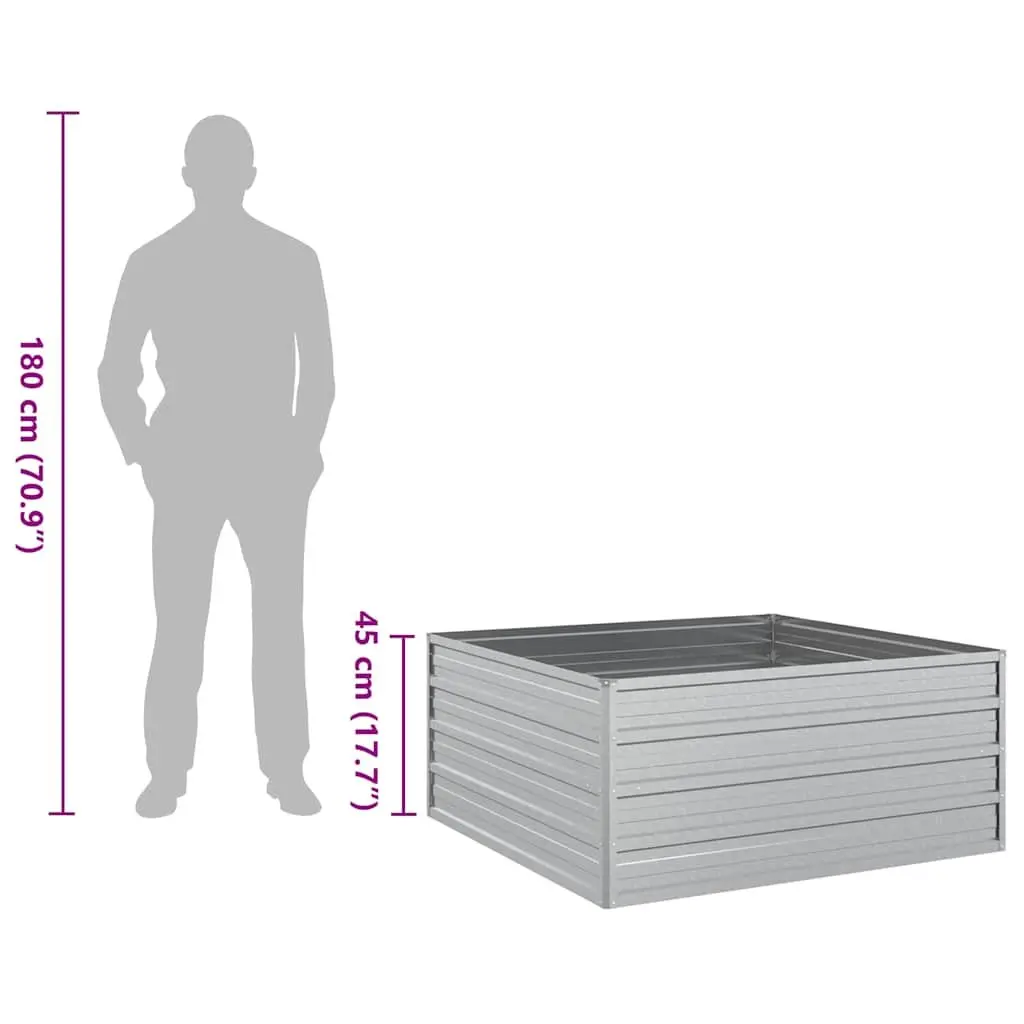 Raised Garden Bed Planter 100x100x45 cm