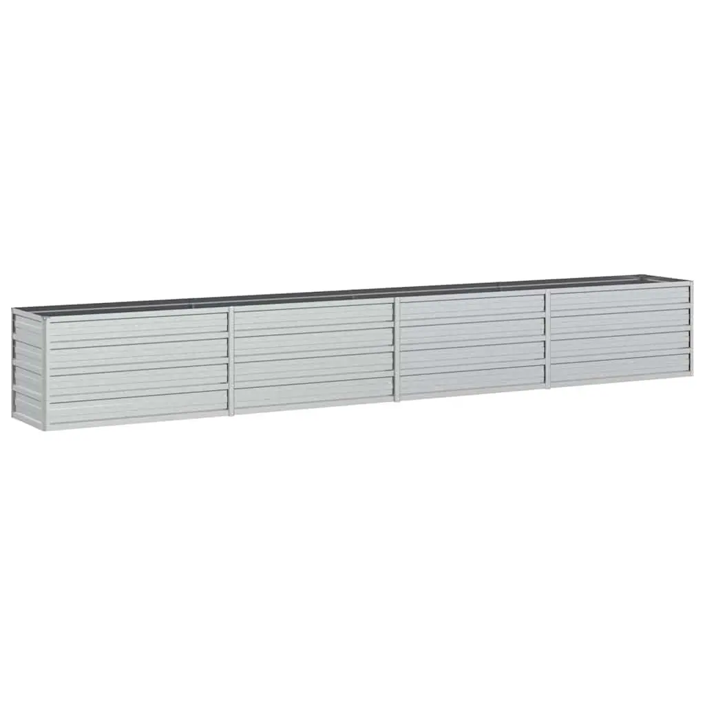 Galvanized Steel Raised Bed for Gardens 320x40x45 cm
