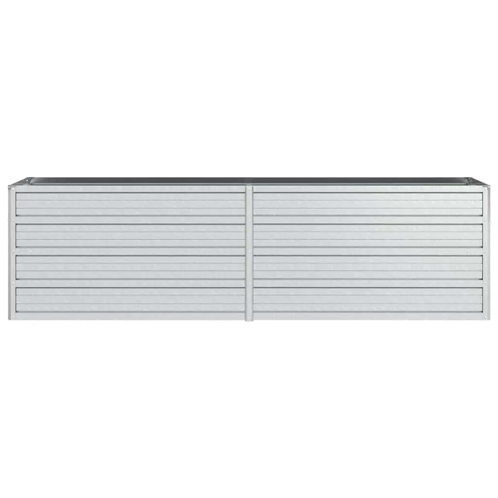 Raised Garden Bed 160x40x45 cm Outdoor Planter Box Vegetables Flowers Herbs