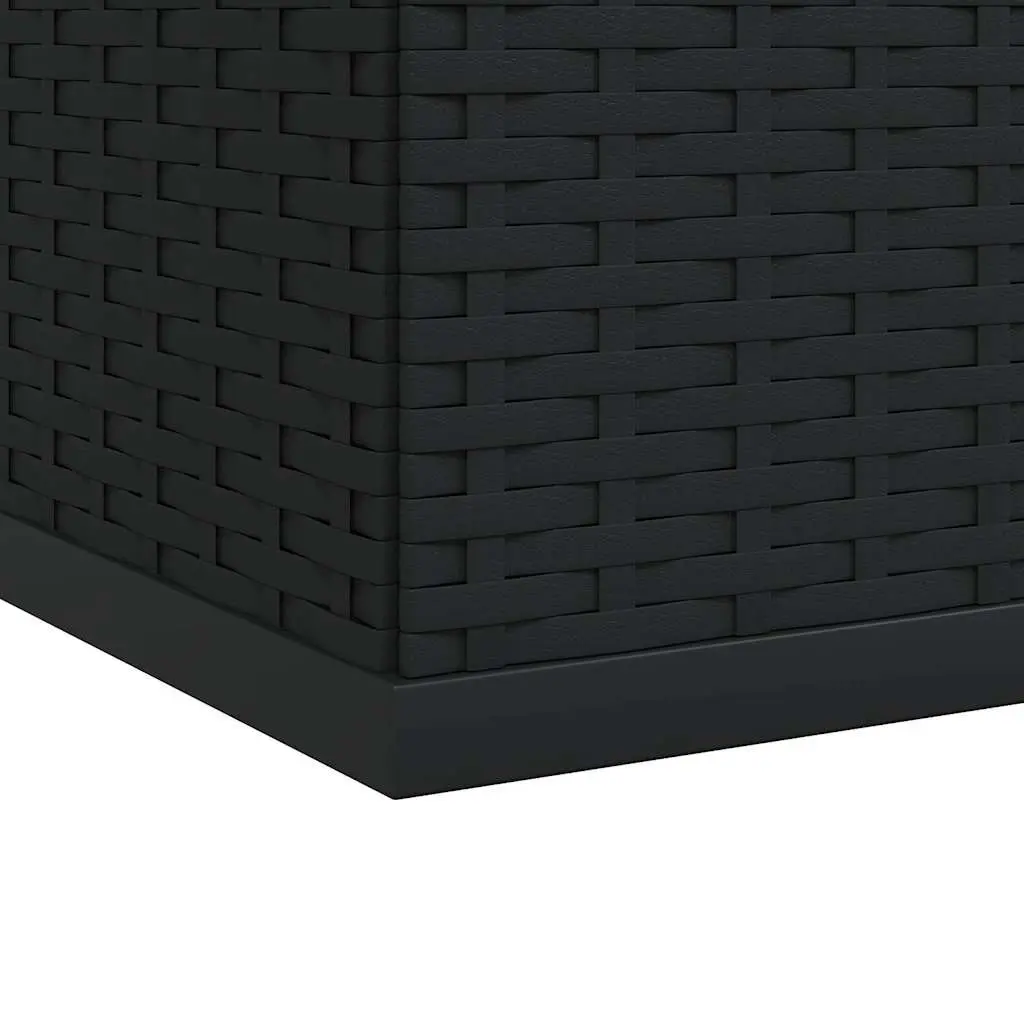 PE Rattan Garden Cushion Storage Box