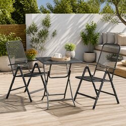 Durable Anthracite Garden Table 60x60x72cm for Outdoors