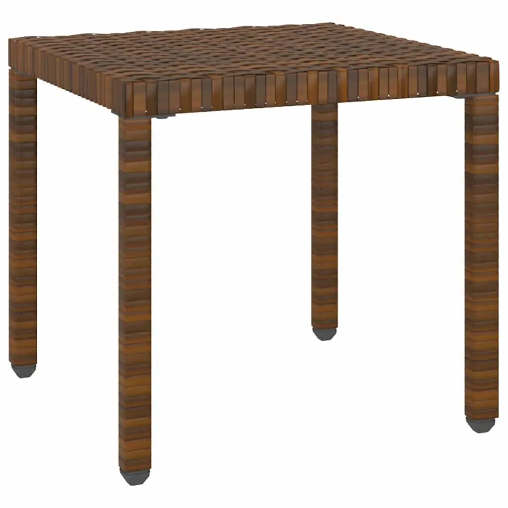 Sun Loungers Poly Rattan Brown 2 pcs Outdoor Garden Patio Furniture