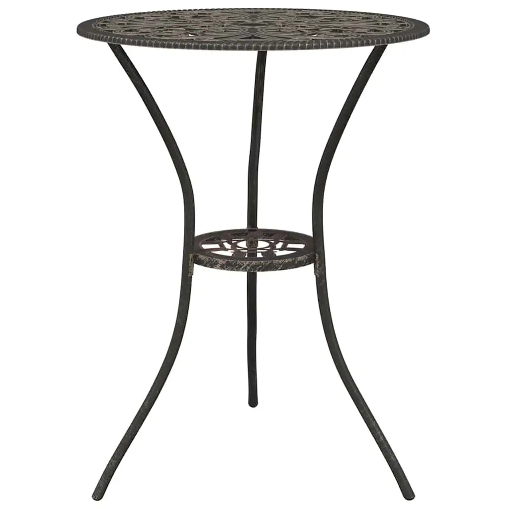 Cast Metal 3 Piece Bistro Set for Outdoor Spaces