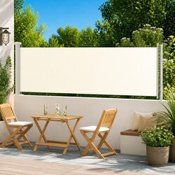 Retractable Side Awning 117x600 cm for Outdoor Privacy