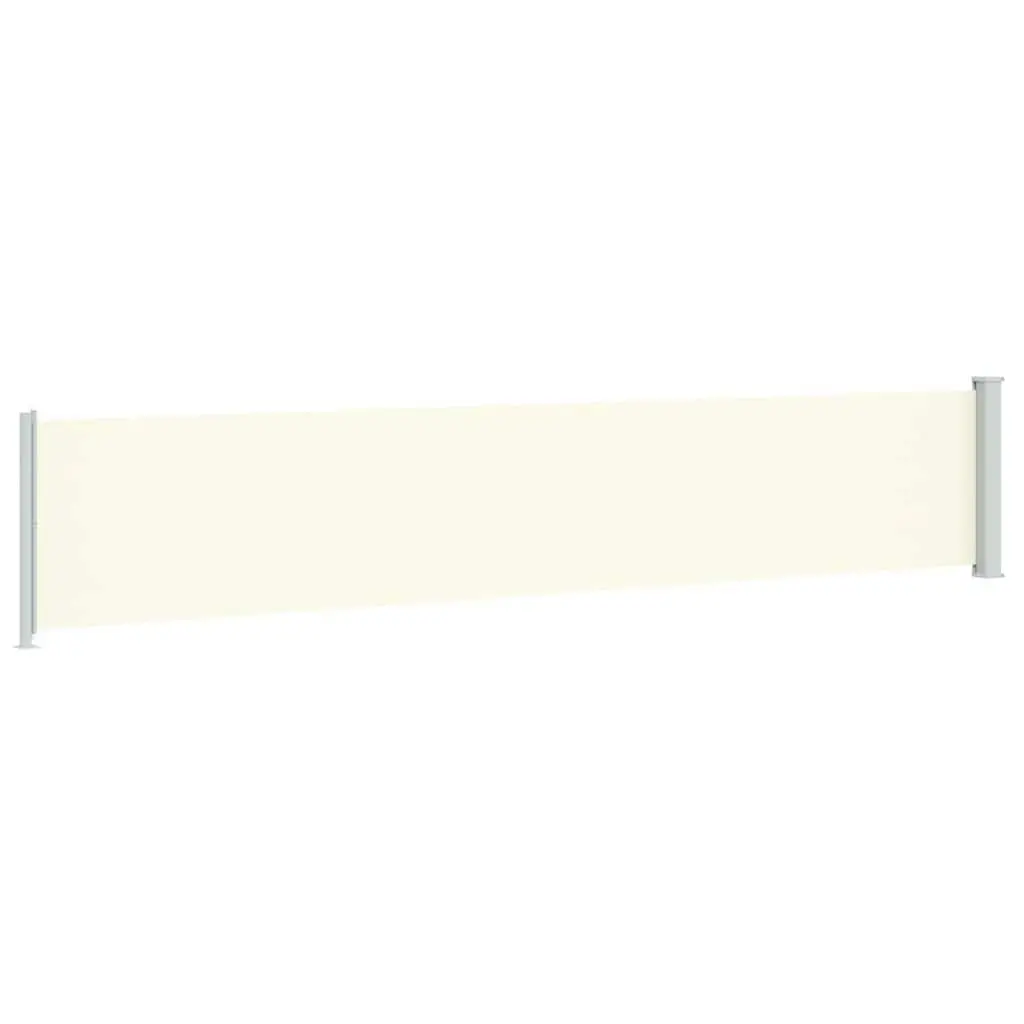 Retractable Side Awning 117x600 cm for Outdoor Privacy