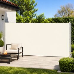 Retractable Side Awning 180x600cm for Outdoor Privacy
